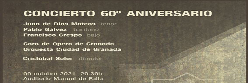 Foto descriptiva del evento: 'Juventudes Musicales Granada: 60 aniversario'
